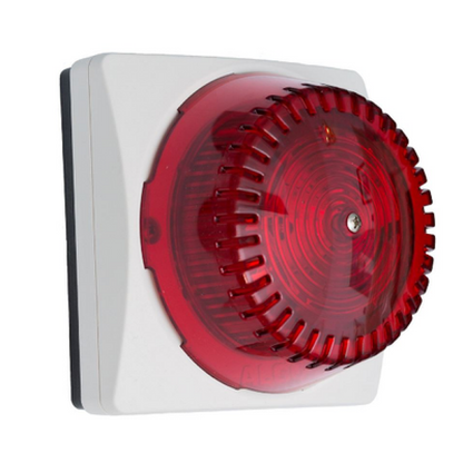 X128R - Red Lens Cover for Algo 8128/1128 Strobe Lights