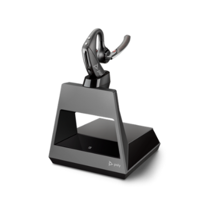 214593-01 Voyager 5200 USB-C Headset with WindSmart Technology and Voice Control