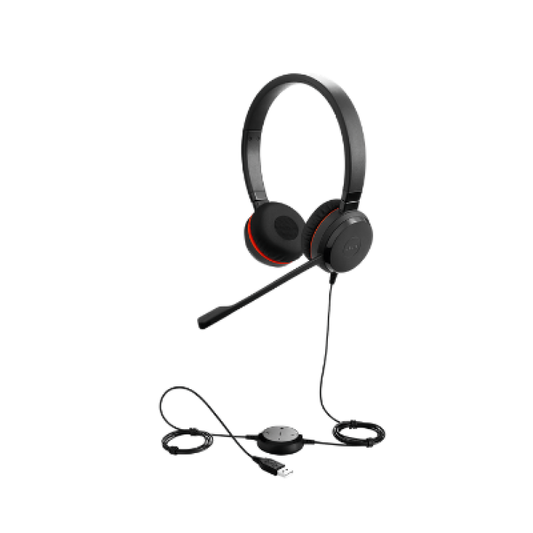 GSA4999-823-309 - Evolve 20SE Headset with Noise Cancellation for Calls