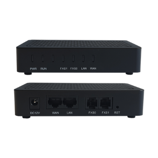GW0002 - 2 FXS Ports VoIP Gateway with NAT Router