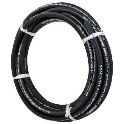 50 Ft Hydraulic Hose - 50ft High-Pressure Rubber Hose, 5000 PSI