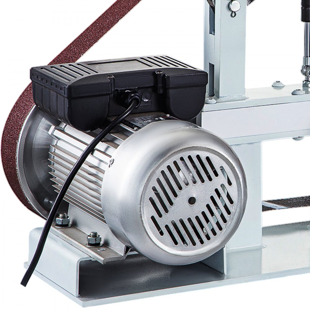 010331729065 - 2Hp Steel Belt Grinder for Precision Stock Removal and Finishing