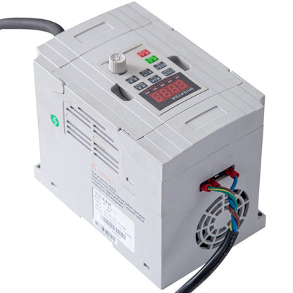 010825214047 - 2HP Steel Belt Grinder with Variable Speed for Metalworking