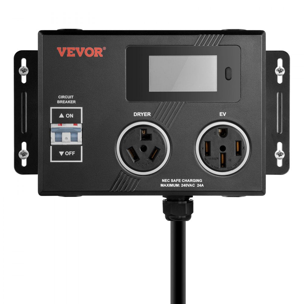LV05 - NEMA Splitter with LCD, 240V Charging for EVs & Dryers