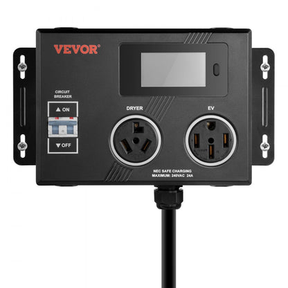 LV05 - NEMA Splitter with LCD, 240V Charging for EVs & Dryers