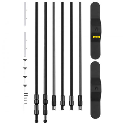 ZSJ-10x8 - Adjustable 10x8 FT Aluminum Banner Stand for Trade Shows