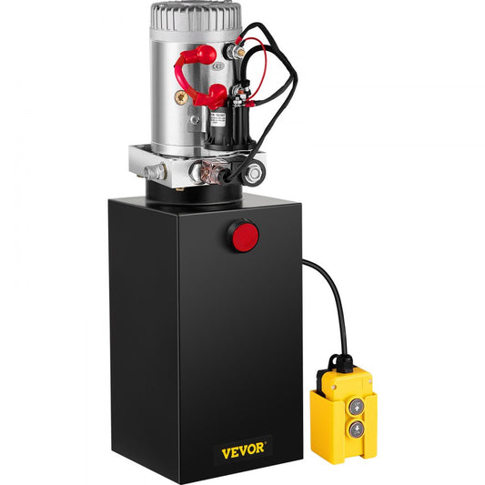 10QSAMHP - 10 Quart Metal Hydraulic Pump with 12V DC Motor