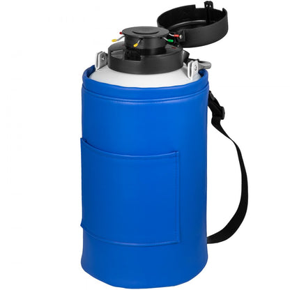 010856862097 - 10L Portable Liquid Nitrogen Tank, 50mm x 305mm x 558mm
