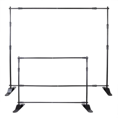 010415046625 - Adjustable Lightweight Backdrop Stand for Trade Shows & Events