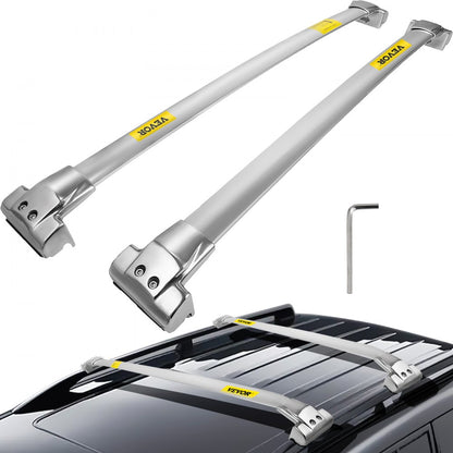 010652924976 - Stainless Steel Roof Rack Crossbars for Jeep Grand Cherokee