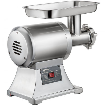 010421181453 - 1100W Stainless Steel Meat Grinder, 550LB/h, Two Plates