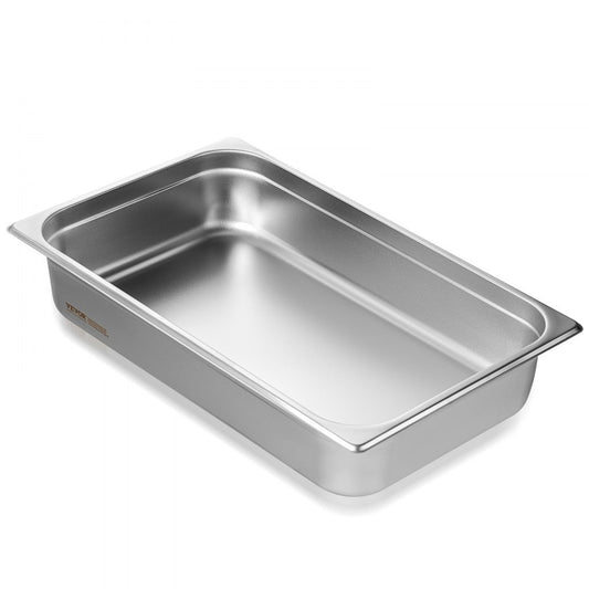 UCT8114-1 - 4-Inch Deep Stainless Steel Catering Steam Pan, 13.9L Capacity