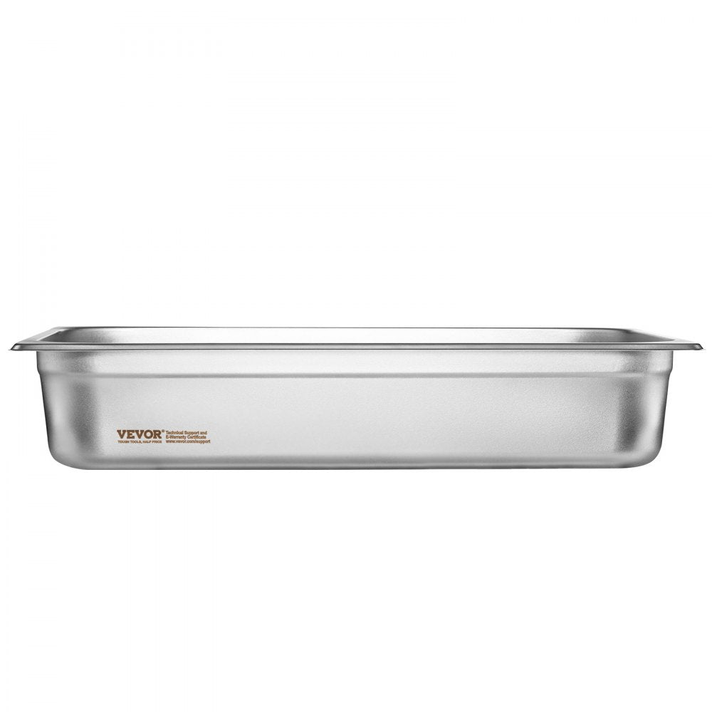 UCT8114-1 - 4-Inch Deep Stainless Steel Catering Steam Pan, 13.9L Capacity