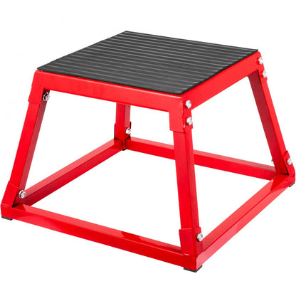 010683678254 - 12'' Plyometric Jump Box for Home & Gym Workouts