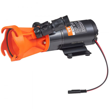 NMMP12-G120-12-1 - VEVOR 12V Portable RV Waste Pump, 10 ft Hose, 12 GPM