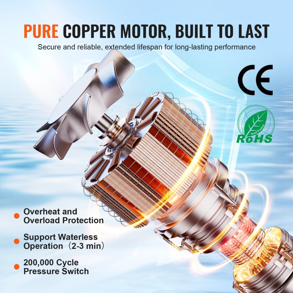 NMDP42-G30-55-12 - 12V Quiet Diaphragm Pump 3GPM with Adjustable Pressure