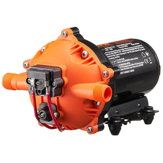 NMDP52-G50-70-12 - 5GPM 12V Diaphragm Pump with Adjustable Pressure 40-100 PSI