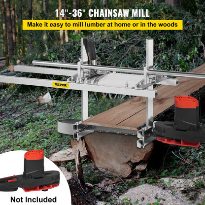 010462381839 - Portable 36" Chainsaw Mill for Smooth-Cut Slabs