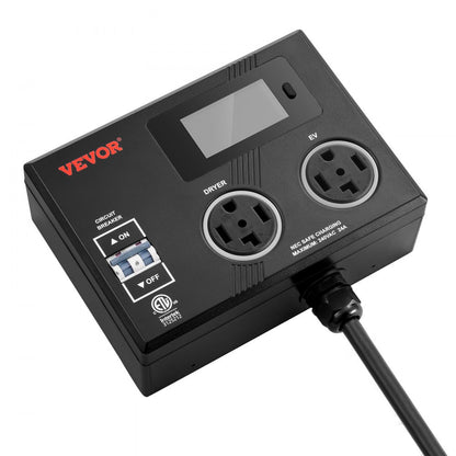 LV02 - NEMA Splitter Switch for EVs with LCD & Dual Outputs