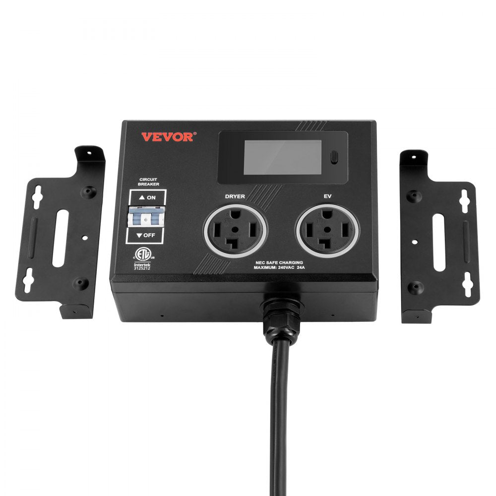 LV02 - NEMA Splitter Switch for EVs with LCD & Dual Outputs