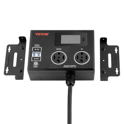 LV02 - NEMA Splitter Switch for EVs with LCD & Dual Outputs