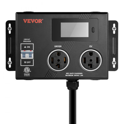 LV02 - NEMA Splitter Switch for EVs with LCD & Dual Outputs