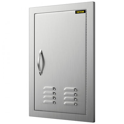 DTF-14x20IN - 14" x 20" Stainless Steel BBQ Island Door with Magnetic Closure
