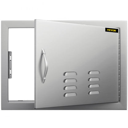 DTF-20x14IN - Premium 20"x14" Stainless Steel BBQ Access Door