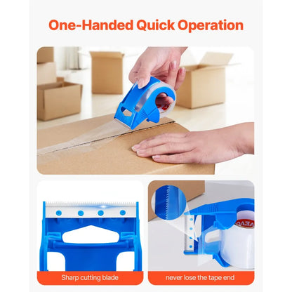 ID274825P6D6 - Heavy-Duty Clear Packing Tape, 1.88 in x 25yd, 6 Rolls