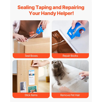 ID274825P6D6 - Heavy-Duty Clear Packing Tape, 1.88 in x 25yd, 6 Rolls