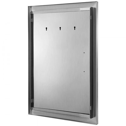 CGM-17x24IN - 17W x 24H Stainless Steel BBQ Door for Outdoor Kitchen