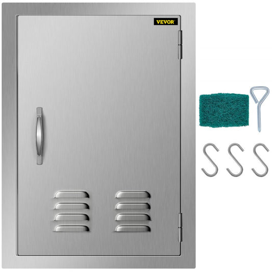 DTF-17x24IN - Premium Stainless Steel BBQ Access Door 17"x24" for Outdoor Kitchens