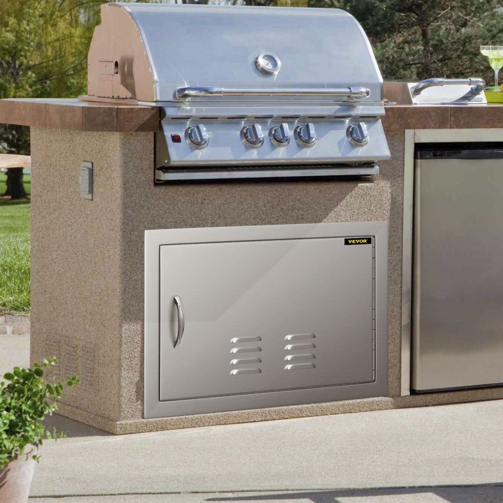 DTF-24x17IN - Premium Stainless Steel BBQ Access Door for Outdoor Kitchens