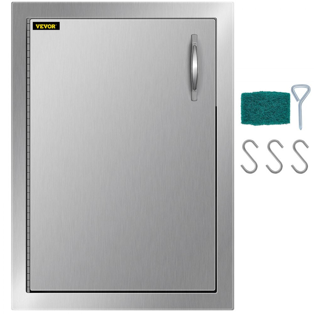CGMZ-16x22IN - 16" x 22" Stainless Steel BBQ Access Door with Magnetic Closure