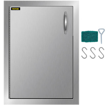 CGMZ-16x22IN - 16" x 22" Stainless Steel BBQ Access Door with Magnetic Closure