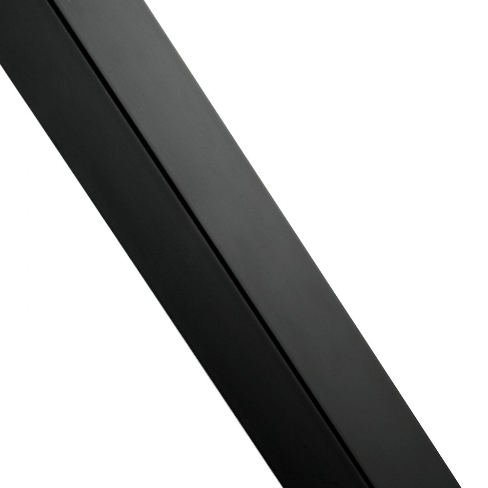 HR-008 - Black 36" Stainless Steel Cable Railing Post, Easy Install & Durable