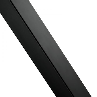 HR-008 - Black 36" Stainless Steel Cable Railing Post, Easy Install & Durable