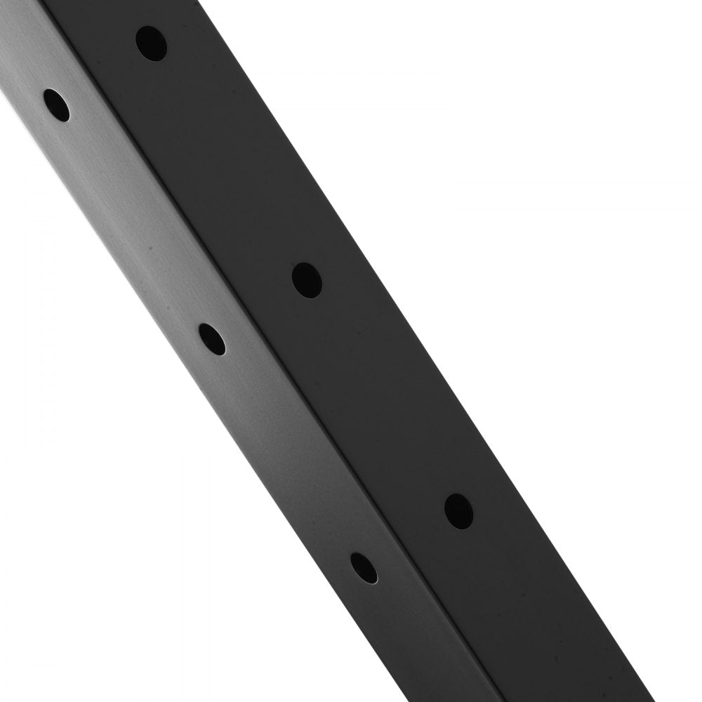 HR-011 - Durable 36" L-Shaped Stainless Steel Railing Post with 10 Holes