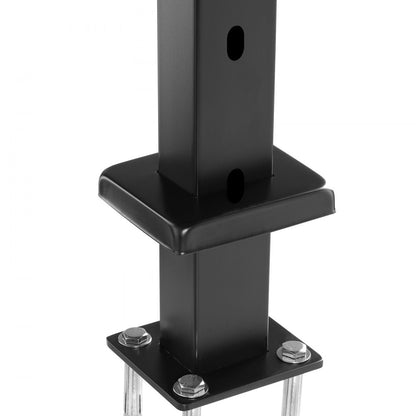 HR-013 - 42" Stainless Steel Railing Post with 30° Angled Hole