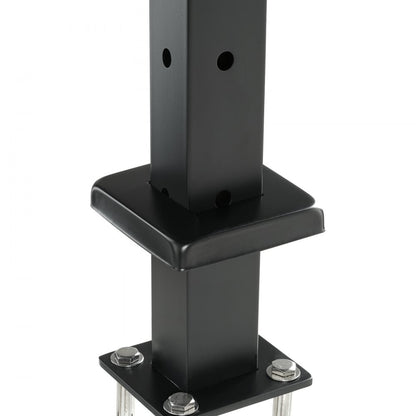 HR-016 - 36" SUS304 Stainless Steel Cable Railing Post with 10 Pre-Drilled Holes