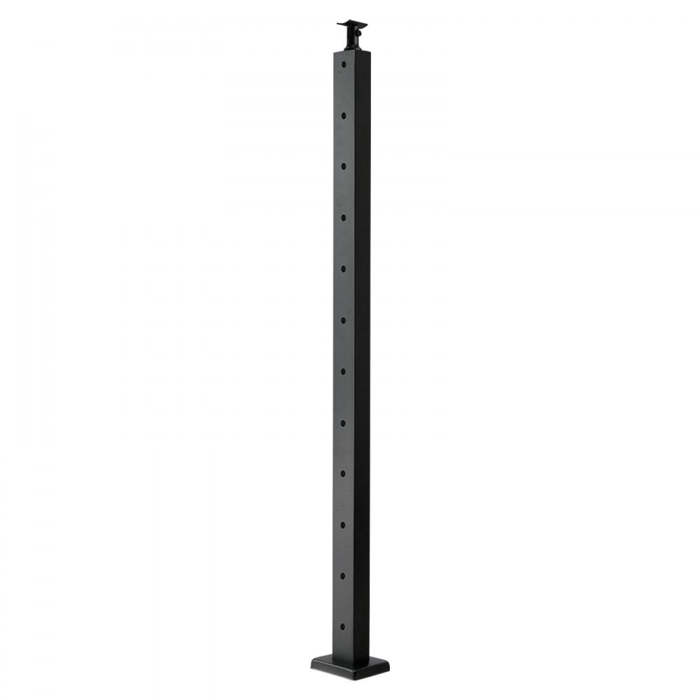 HR-018G - 42" Stainless Steel Cable Railing Post with Pre-Drilled Holes