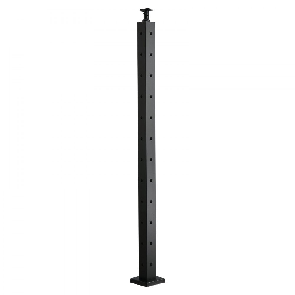HR-007 - 42" Corner Cable Railing Post, Durable SUS304 Stainless Steel