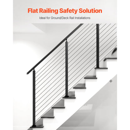 HR-013G - 42" SUS304 Stainless Steel Railing Post, Easy Install & Stylish Design