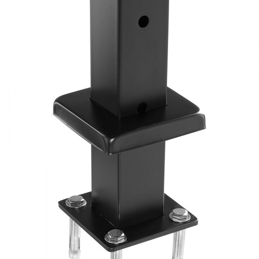 HR-009 - Durable 36" Stainless Steel Cable Railing Post with Pre-Drilled Holes