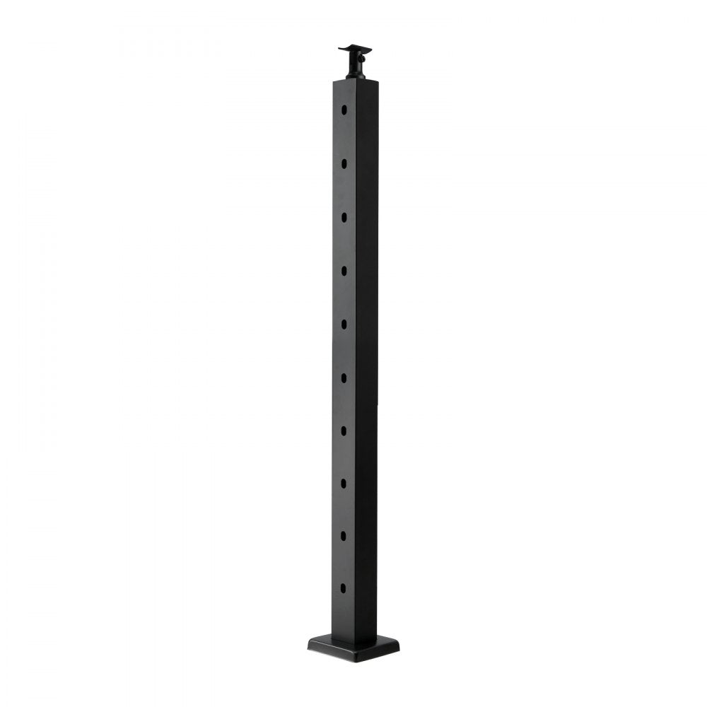 HR-010 - 36" Stainless Steel Cable Railing Post for Decks and Stairs