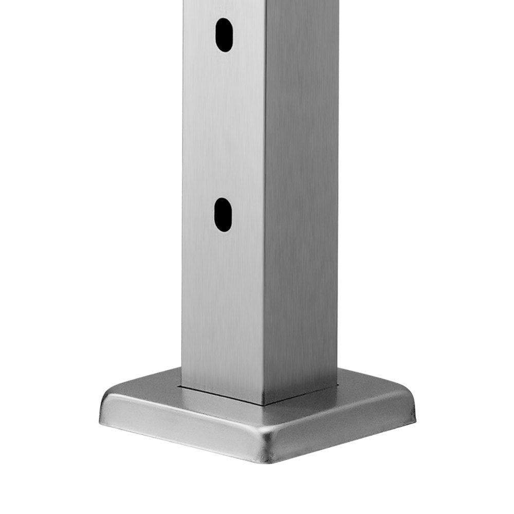 HR-005 - 42" Stainless Steel Cable Railing Post with Adjustable Design
