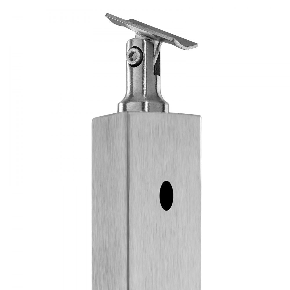 VV-91.4x5x5-LGZWKSLIVERDZ - Durable 36" Stainless Steel Cable Railing Post