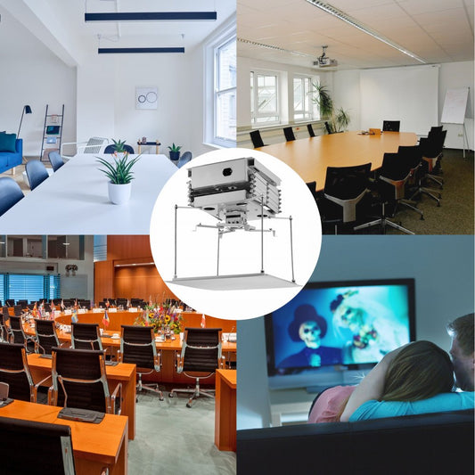 010412457992 - VEVOR 100CM Motorized Projector Lift with Remote Control
