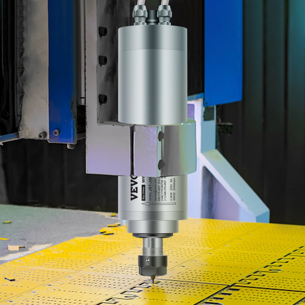 010696041613 - VEVOR 2.2KW CNC Spindle Motor, ER20, 8000-24000 RPM