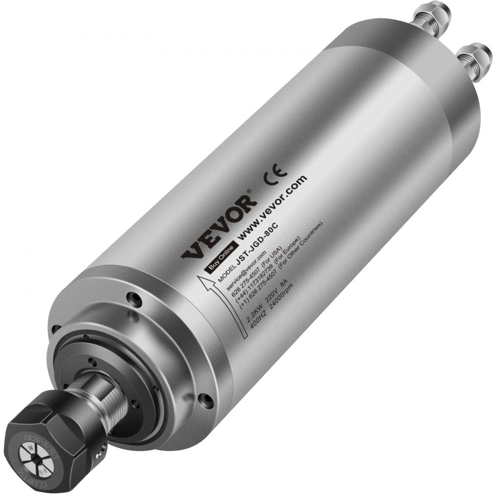010696041613 - VEVOR 2.2KW CNC Spindle Motor, ER20, 8000-24000 RPM
